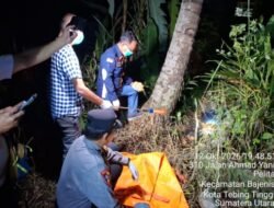 Polres Tebing Tinggi Olah TKP Penemuan Mayat