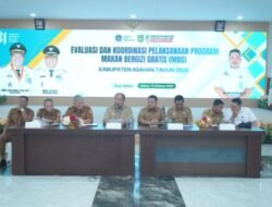 Bupati Asahan Evaluasi dan Koordinasi Pelaksanaan Program MBG