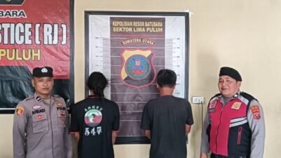 Polisi Tangkap 2 Pencuri Sawit di Batubara, Bukti CCTV Jadi Kunci