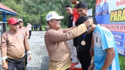 Wabup Asahan Tutup PORKAB KORPRI  2026