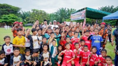 Festival Sepak Bola U-10 Piala MPC PP Batubara, Ajak Pemain Jauhi Rokok dan Narkoba