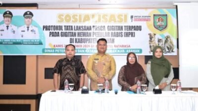 Wabup Asahan Buka Sosialisasi Penanganan Terpadu Gigitan Hewan Penular Rabies