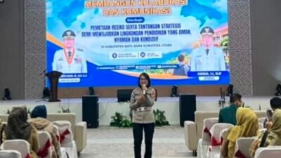 Cetak Pelajar Tertib Berlalu Lintas, Satlantas Batubara Gandeng Sekolah