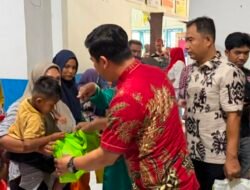 Peduli Gizi Anak, Polwan dan Satreskrim Batubara Sambangi Warga Ujung Kubu