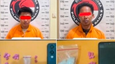 Polres Batubara Sikat Dua Pengedar, 41 Butir Ekstasi dan 35 Gram Sabu Disita