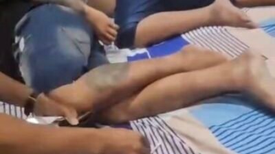 OSN di Tanjung Morawa, 3 Pria Diamankan Polresta Deliserdang dan Sabu 16 Gram Disita