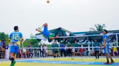 Turnamen Sepak Takraw Reguder Cup 2026 di Batubara,16 Tim dari Sumut Hingga Aceh