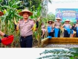 Polres Tebing Tinggi Gelar Program Polisi Peduli Pangan di Mekar Sentosa