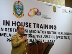 Paralegal 6.110 Desa di Sumut Dilatih Jadi Mediator
