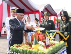 HUT ke-81 TNI di Belawan, Wagub Sumut Ingatkan Sinergi Rakyat di Perkuat
